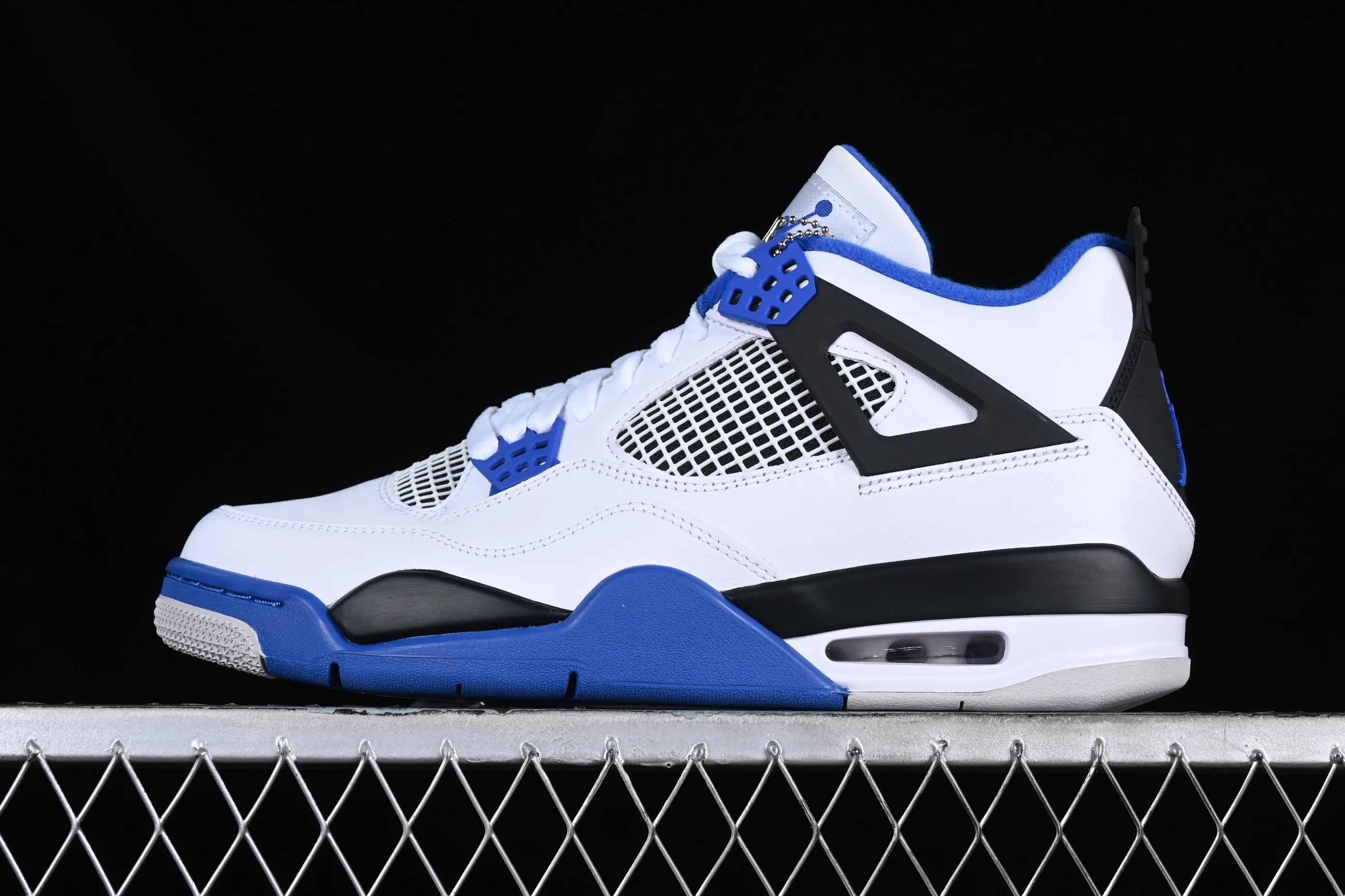 All categories Air Jordan Jordan series basketball shoes Air Jordan 4 GX foreign trade version Air Jordan 4 Retro AJ4 Joe 4 white and blue 308497-117
